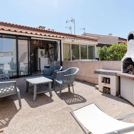 Villa Pavillon Mezzanine Renove A Gruissan, Proche Plage, 4 Pers, Animaux Ok, Parking Gratuit - Fr-1-409-197 Gruissan