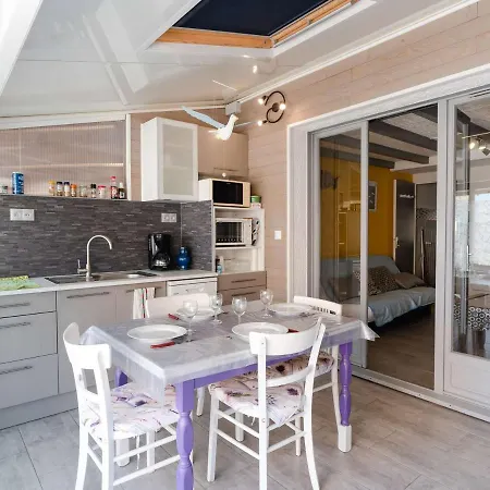 Pavillon Mezzanine Renove A Gruissan, Proche Plage, 4 Pers, Animaux Ok, Parking Gratuit - Fr-1-409-197 Villa